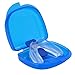 Double Braces Mouthguard,Adult & Youth,Sports Strapless Mouthguard for Hockey, Football, Boxing, Basketball, Martial Arts, Wrestling, Include Mouth Guard Case (Transparent)