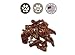 Top Dog Chews Thick Cut 1 lb. Pig Ears Strips for Dogs - 100% Natural Bulk Dog Chews (1LB)