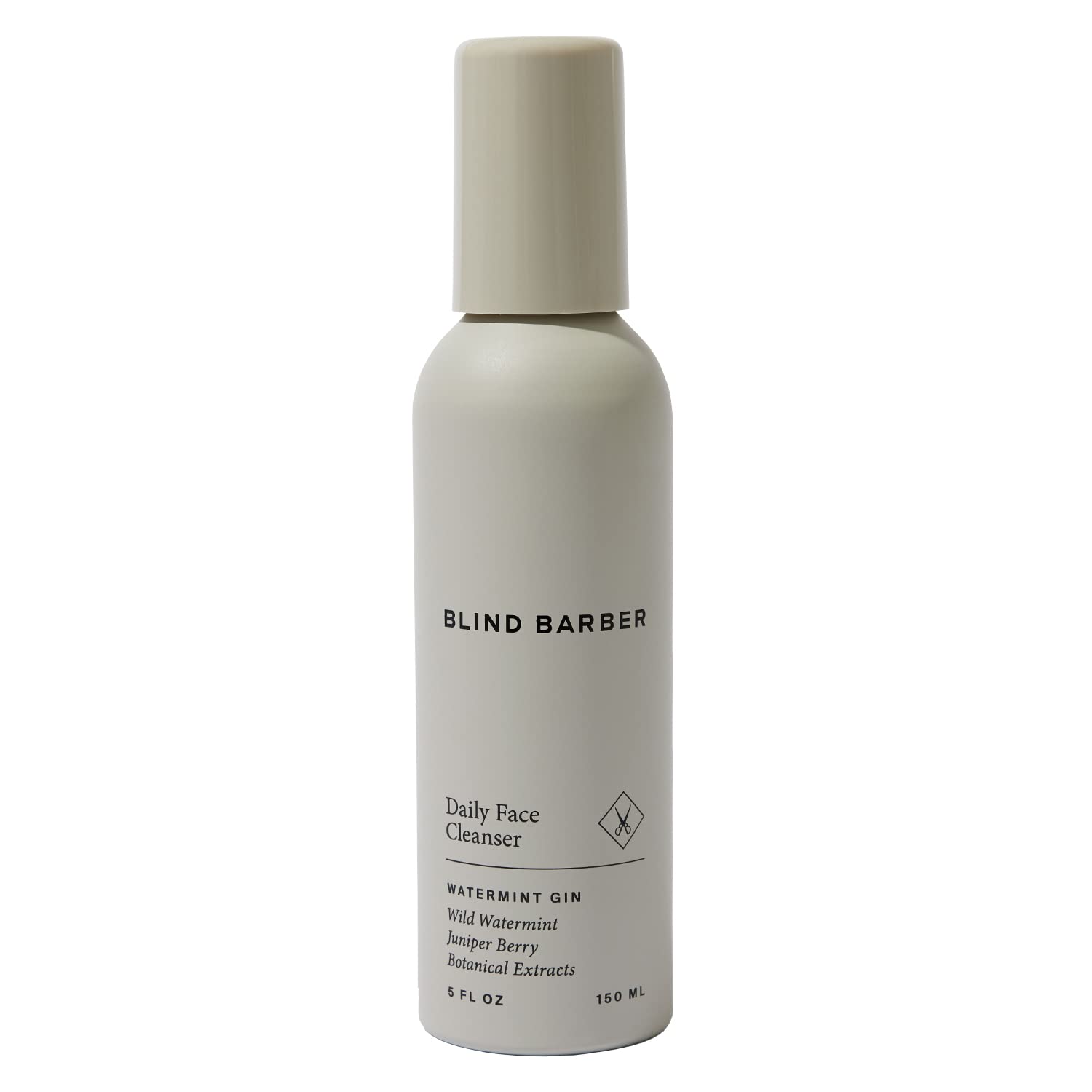 Blind Barber Watermint Gin Daily Face Cleanser: Men’s Luxury Hydrating & Cleansing Face Wash for All Skin Types (150ml)