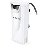 DaToo Aquarium Power Filter In-Tank Ultra Silent Small Fish Tank Filter 3W For Aquarium 1 to 10 Gallon Tank, 1 Yr Warranty