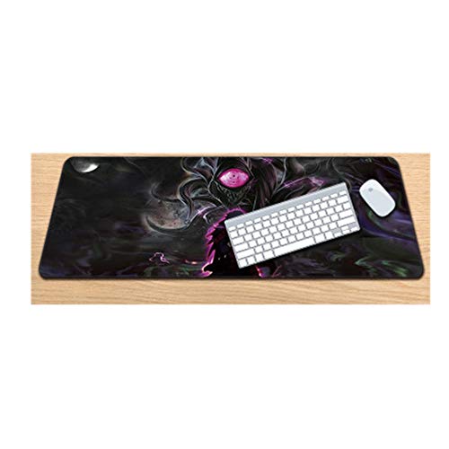 BAIHONG Mouse Pads Waterproof oversized padded gaming mouse pad lock edge animation Internet cafe keyboard pad 1000x500x3MM