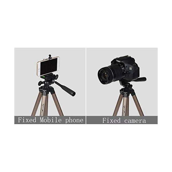 XYSQWZ Tragbares Metallstativ Outdoor-Reise Mobiltelefon Digitalkamera-stabilisator Live-Streaming Bodenstehendes… – Bild 4