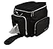 Stylish 'Winslow' SMALL Toddler Travel Designer Diaper Bag - Stroller Clips – Insulated Pocket – Nappy Changing Handbag, Black