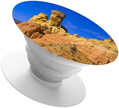 Cell Phone Holder Expanding Stand and Grip Pop Mount Sockets for smartphone and tablet iphone ipad (white)-chimney rock at ghost ranch