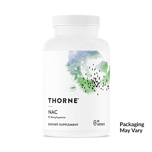 Thorne Research - Cysteplus - N-Acetylcysteine (NAC) for Liver Support, Detoxification, and Immune Function - 90 Capsules