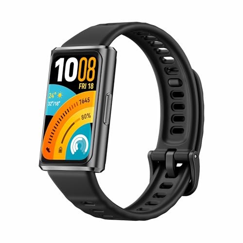 Band 11 Pro Smartwatch, Autonomes GPS Fitness Tracker, 1,62″ AMOLED 2000 Nits, Herzfrequenz- & Schlaftracking, SpO2, Wohlbefinden, Bluetooth, 5 ATM, Android & iOS, Legierungsgehäuse, Schwarz