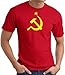 Ussr Hammer and Sickle T-shirt - Red