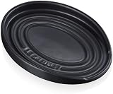 Le Creuset Stoneware Oval Spoon Rest Matte Black 71507150000099 view 2