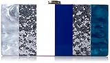 MILLY Marble Box Clutch, Multi