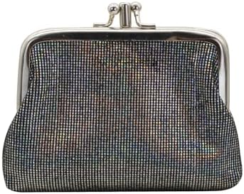 Amazon.com: SHIMAIXJYY Double Layer Coin Purse for Women Lady