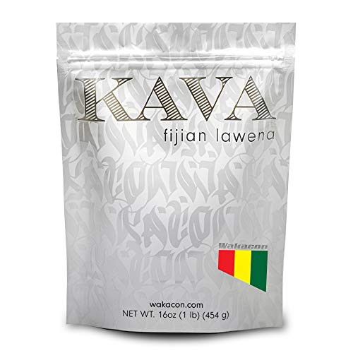 Wakacon Kava Lawena Powder Authentic, Noble Kava Crown Root Powder from Fiji Premium