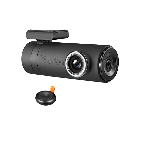 DDPai Mini2P WiFi Dash Cam With Distortionless Lens 1440P 2K Car Camera With Builtin