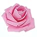 TINKSKY 50pcs Artificial Floral Foam Roses Flowers for Home Wedding Arrangement Bouquet Decoration (Pink)