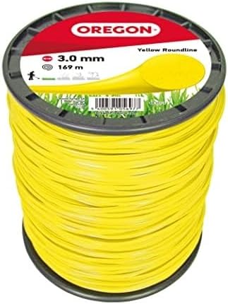 Oregon Yellow Round 3mm Strimmer Line 169m | Heavy Duty Nylon Trimmer Wire