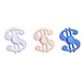 FIDGET DICE Fidget Hand Spinners EDC Spinner Toy Stress Reducer for Anxiety Focusing ADHD, Steel Ball Bearing, Dollar Sign (Sliver)