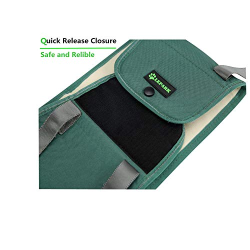 Lepark Dog Sling with Handle for Canine Aid, Veterinarian Approved Dog Lift Harness for Rehabilitation (L,Green) - Thumbnail 3