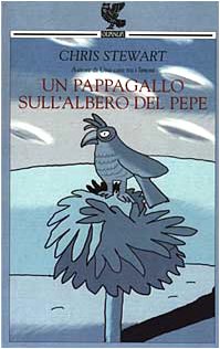 Un pappagallo sull'albero del pepe