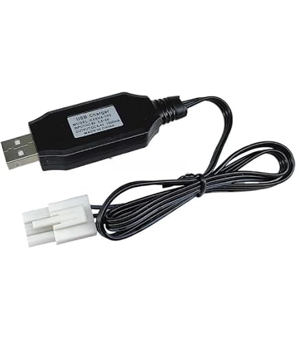 Part & Accessories Chargeur 6,4 V (3,2 V x 2) Batterie Li-ion SM-4P RC Jouets Télécommande Jouet SM4P Chargeur USB Portable Part & Accessories Chargeur 6,4 V (3,2 V x 2) Batterie Li-ion SM-4P RC Jouets Télécommande Jouet SM4P Chargeur USB Portable