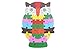 DD Wooden Jigsaw Puzzles Winding Owl Toys for Preschool Letter & Numbers Puzzles Educational Toys For Toddlers /Kids/ Children /Boys/ Girls (3 4 5 Year Old and Up)