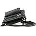 SBR Designs Women's Leather Cross Body Organizer Bag Black