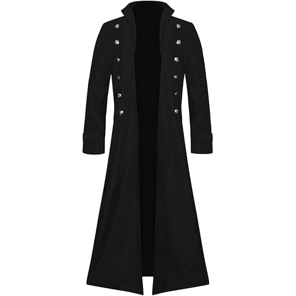 Amazon.com: Dark Paradise Mens Medieval Steampunk Coat Tailcoat