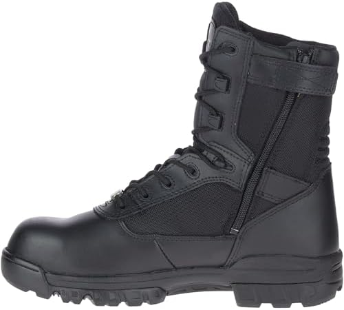 Amazon.com: Bates Men's Delta Side Zip 8 Inch Uniform Boot, Black