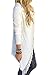 SEXYARN Women's Tassel Hem Crew Neck Knited Sweater Coat Outwear
