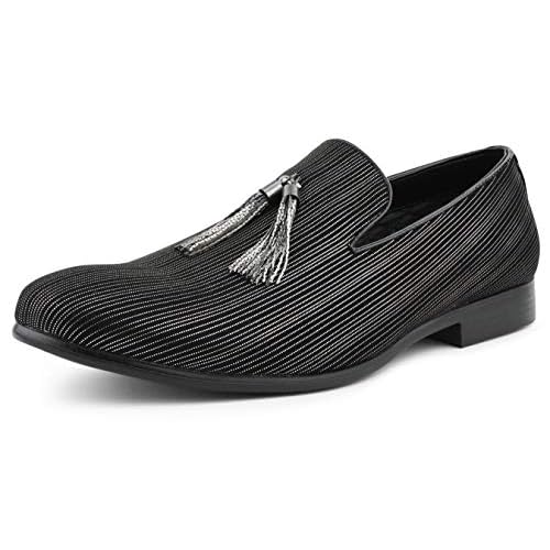 mens metallic silver dress shoes