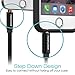 FosPower Audio Cable (3 FT), Stereo Audio 3.5mm Auxiliary Short Cord Male to Male Aux Cable for Car, Apple iPhone, iPod, iPad, Samsung Galaxy, HTC, LG, Google Pixel, Tablet & More