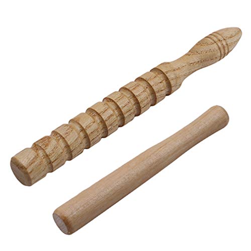 SOURBAN Musical Instrument Guiro Scraper Wooden Handle Percussion Toy