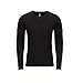 Next Level Men's Performance Blended Long Sleeve Jersey, Medium, Vintage Black