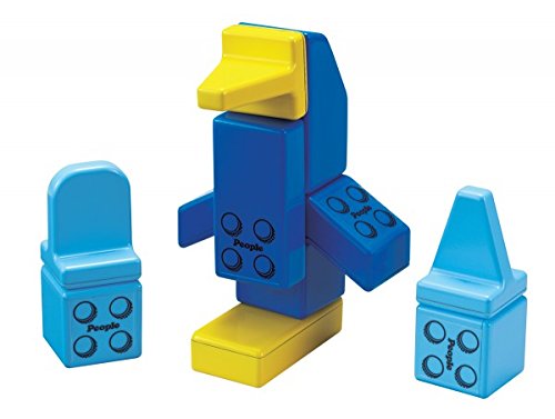 3 People+Blocks+Classic+Color+set