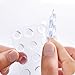 Homder Cabinet Door Bumpers Transparent Bumper Pads Furniture Pads for Cabinets, Small Furniture, Picture Frames, Table, Chair and More, Self-Adhesive, Various Sizes