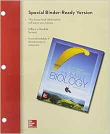Amazon Com Loose Leaf Human Biology With Lab Manual