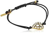 Marc Jacobs Charms Crystal Heart Friendship Bracelet