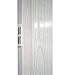 Flexi Space 4504572 Cedar Glossy Folding Door Roraima Double-ply with Flexible Vinyl Hinge, Magnetic Latch & Handle, with 5 Short Milky Glass Panel, 32.0