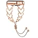fastgo Bracelet Compatible with Apple Watch Band 38mm 40mm 41mm 42mm 44mm 45mm Women, Stainless Steel Jewelry Dressy Replacement Strap for Iwatch SE & Series 7 6 5 4 3 2 1(Rose Gold-42/44/45mm)
