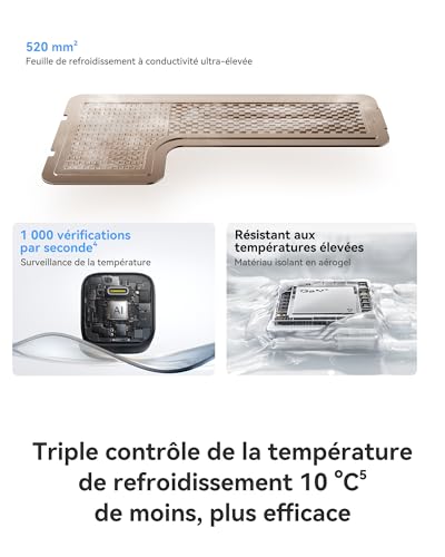 Baseus Enerfill USB C Charger 100W, Fast Charger PD Compact, GaN Charger for MacBook Pro/Air, iPad Pro, iPhone 17/16/15, Samsung Galaxy S25/S24, Laptop (1m USB-C Cable Included)