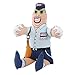 Dogloveit Squeaky Stuffed Canvas Mailman Postman Toy for Pet Dog Cat, 17