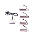 YouCute 4pcs 500mAh Battery and 1to6 Charger for UDI Peregrine U28W Kestrel U28-1 WiFi FPV UDI RC Quadcopter Drone Spare Parts