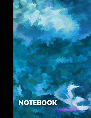 Composition Notebook: Lined Notebook Journal - Blue color - 120 Pages - Large (8.5 x 11 inches)