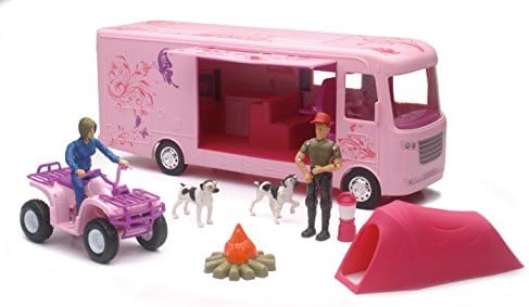 Newray Pink RV Camping Adventure Playset