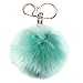 HENGSONG Cartoon Panada Big Eye Keychain Handbag Key Ring Car Key (Blue)