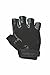 Harbinger 114310 Pro Non-WristWrap Vented Cushioned Leather Palm Weightlifting Gloves, Pair, Small , Black
