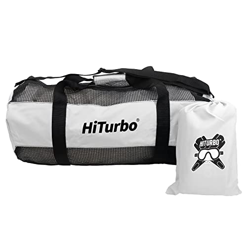 Hiturbo Mesh Duffel Bag, Dive Bags Travel Beach Gear Diving Duffels