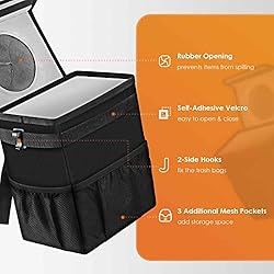 HOTOR Car Trash Can-2-Gallon, Foldable and