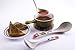 Premium Bamboo Kitchen Ladles, All Natural, Made From 100%, Naturally Fallen Bamboo, Earth Friendly, Great For Soups & Sauces, Perfect Addition To Your Kitchen Utensil Collection, Bamboo Pad Included