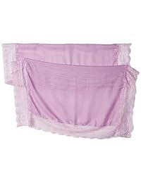 Orchid Row's Lace Trim Bufanda de viaje ligera