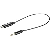 Saramonic SR-C2001 3.5mm TRS Male to USB-C Stereo or Mono Microphone &amp; Audio Adapter Cable to Record into iPhone 15, Android Mobile Devices, Computers, new iPad &amp; More
