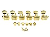 Dopro Gold Split Shaft Vintage Guitar Tuning Keys Pegs Guitar Tuners Machine Heads for Strat Tele